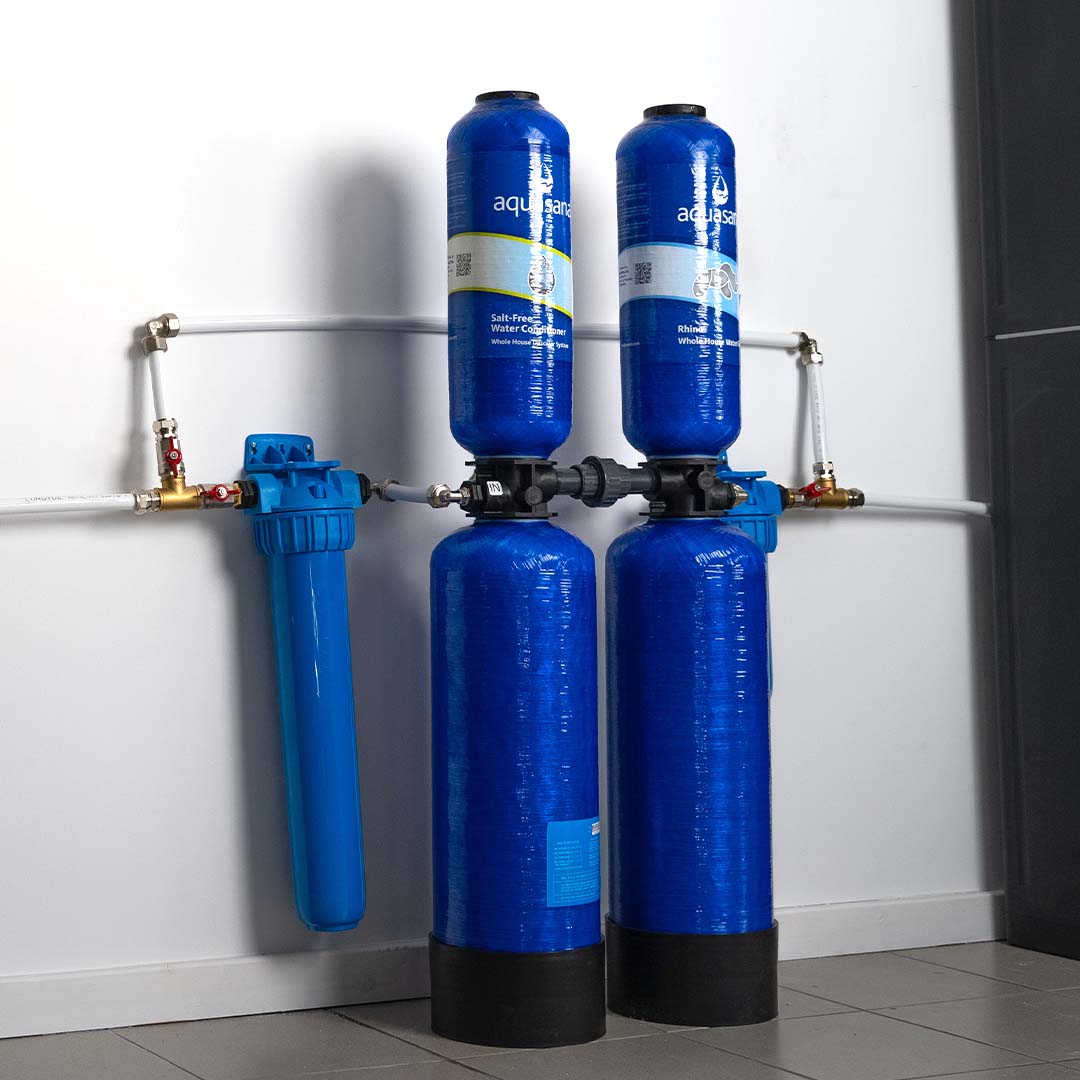 whole house system install in the entry point